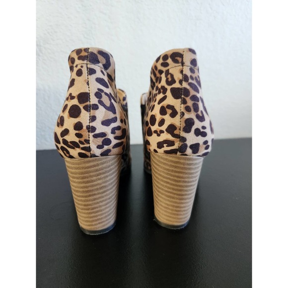 Dr. Scholls All My Life Cheetah Ankle Booties Size 9 - Picture 4 of 7